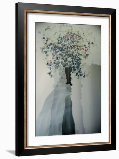 Petals in the Wind-Valda Bailey-Framed Photographic Print