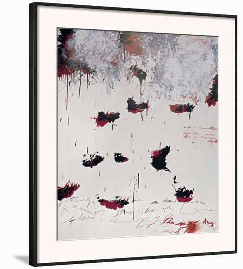 Petals of Fire-Cy Twombly-Framed Art Print