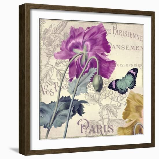 Petals of Paris IV-null-Framed Giclee Print