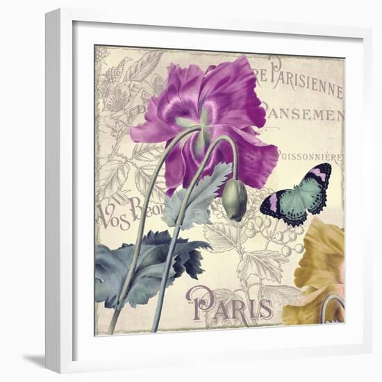 Petals of Paris IV-null-Framed Giclee Print