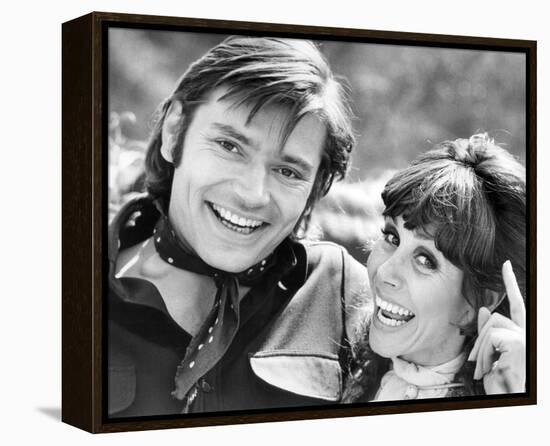 Pete Duel - Alias Smith and Jones-null-Framed Stretched Canvas