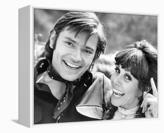 Pete Duel - Alias Smith and Jones-null-Framed Stretched Canvas