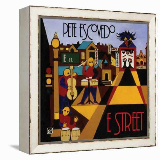 Pete Escovedo - E-Street-null-Framed Stretched Canvas