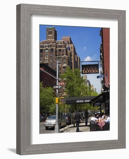 Pete's Tavern on Irving Place, Gramercy Park District, Manhattan, New York City, Ny, USA-Richard Cummins-Framed Photographic Print