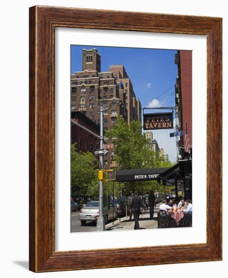 Pete's Tavern on Irving Place, Gramercy Park District, Manhattan, New York City, Ny, USA-Richard Cummins-Framed Photographic Print