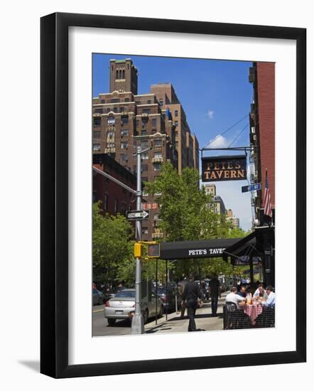 Pete's Tavern on Irving Place, Gramercy Park District, Manhattan, New York City, Ny, USA-Richard Cummins-Framed Photographic Print