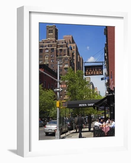 Pete's Tavern on Irving Place, Gramercy Park District, Manhattan, New York City, Ny, USA-Richard Cummins-Framed Photographic Print