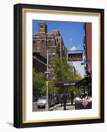 Pete's Tavern on Irving Place, Gramercy Park District, Manhattan, New York City, Ny, USA-Richard Cummins-Framed Photographic Print