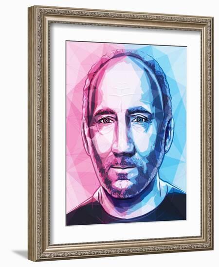 Pete Townshend-Enrico Varrasso-Framed Art Print