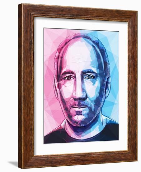 Pete Townshend-Enrico Varrasso-Framed Art Print