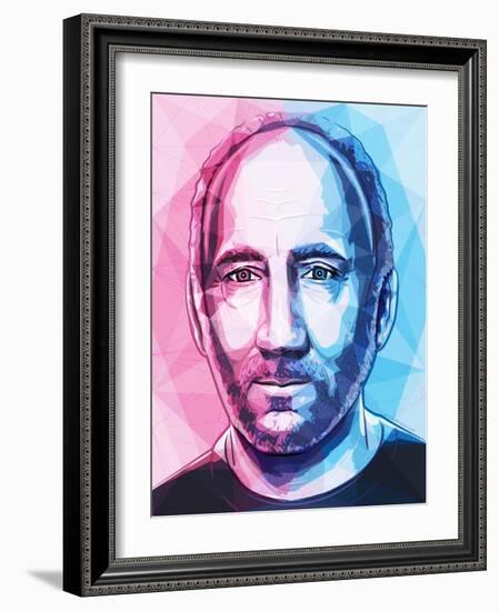 Pete Townshend-Enrico Varrasso-Framed Art Print