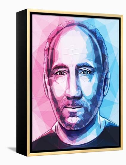 Pete Townshend-Enrico Varrasso-Framed Stretched Canvas