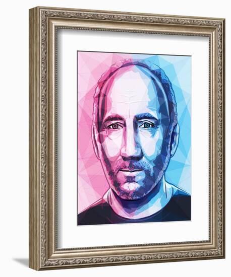 Pete Townshend-Enrico Varrasso-Framed Art Print