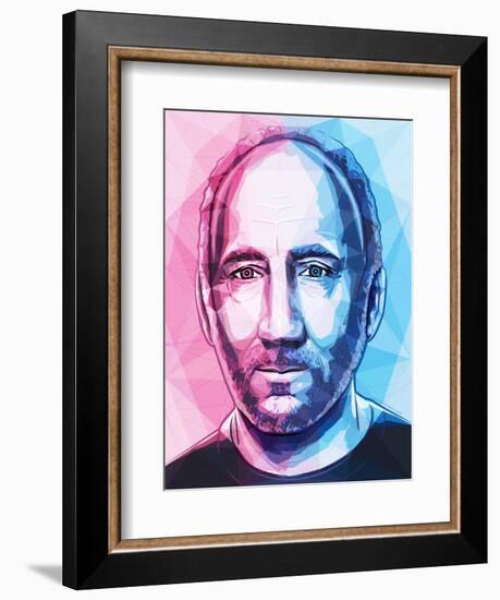 Pete Townshend-Enrico Varrasso-Framed Art Print