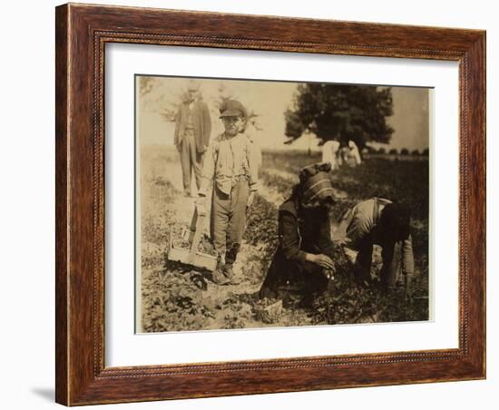 Pete Trombetta-Lewis Wickes Hine-Framed Photographic Print