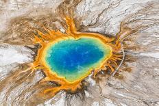 Grand Prismatic Spring, Midway Geyser Basin, Yellowstone National Park, Wyoming, Usa-Peter Adams-Photographic Print