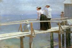 On the Steps-Peter Alexandrovich Nilus-Giclee Print