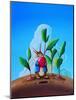 Peter Among The Radishes-Cindy Thornton-Mounted Art Print