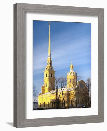 Peter and Paul Cathedral, Saint Petersburg, Russia-Nadia Isakova-Framed Photographic Print