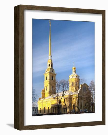 Peter and Paul Cathedral, Saint Petersburg, Russia-Nadia Isakova-Framed Photographic Print