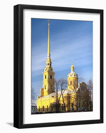 Peter and Paul Cathedral, Saint Petersburg, Russia-Nadia Isakova-Framed Photographic Print