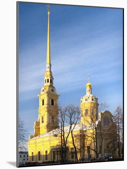 Peter and Paul Cathedral, Saint Petersburg, Russia-Nadia Isakova-Mounted Photographic Print
