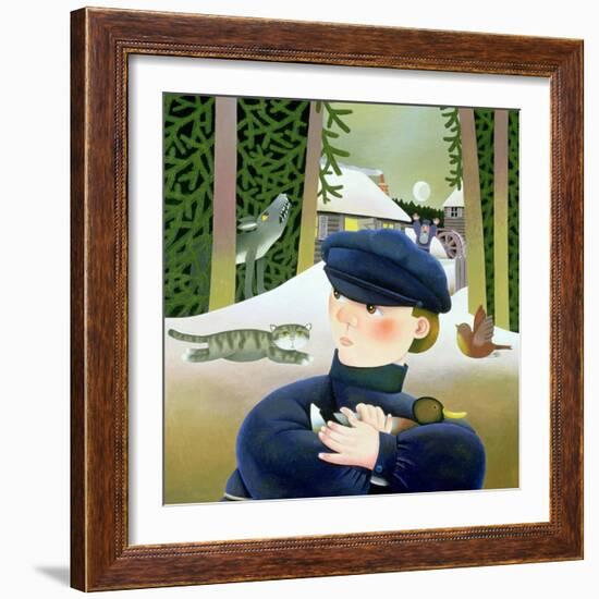 Peter and the Wolf-Reg Cartwright-Framed Giclee Print