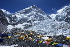 Khumbu Icefall from Everest Base Camp-Peter Barritt-Photographic Print
