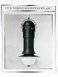 Aeg Intensive Flame Arc Lamp-Peter Behrens-Giclee Print