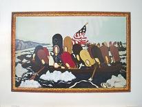 Crossing the Delaware-Peter Butler-Laminated Lithograph