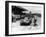 Peter Collins at the Wheel of an Aston Martin-null-Framed Photographic Print