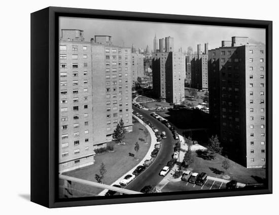 Peter Cooper Village And Stuyvesant Town Between 14th and 23rd Sts. on the East Side of the City-Margaret Bourke-White-Framed Premier Image Canvas