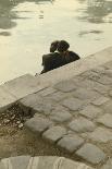 Lovers on the Banks of the River Seine-Peter Cornelius-Framed Giclee Print