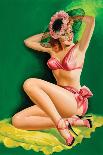 Beauty Parade Magazine; Pinup in a Bikini-Peter Driben-Art Print