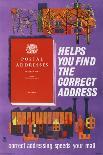 Postal Addresses Helps You Find the Correct Address-Peter Edwards-Framed Stretched Canvas