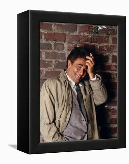 Peter Falk, Columbo, 1968-null-Framed Premier Image Canvas