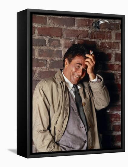 Peter Falk, Columbo, 1968-null-Framed Premier Image Canvas