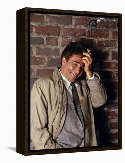 Peter Falk, Columbo, 1968-null-Framed Premier Image Canvas