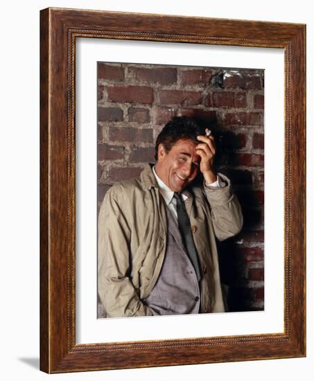 Peter Falk, Columbo, 1968-null-Framed Photographic Print