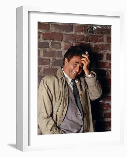 Peter Falk, Columbo, 1968-null-Framed Photographic Print