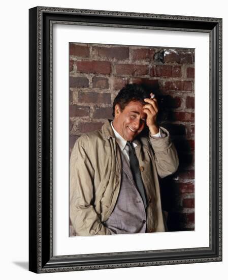 Peter Falk, Columbo, 1968-null-Framed Photographic Print