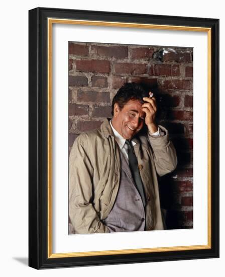 Peter Falk, Columbo, 1968-null-Framed Photographic Print