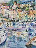 At Anchor, St Tropez Coast-Peter Graham-Giclee Print