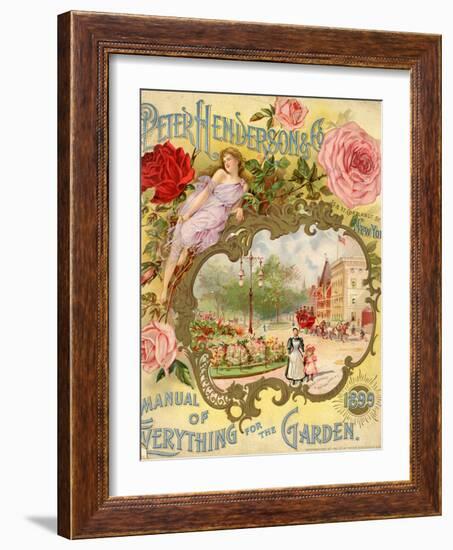 Peter Henderson and Co. Manual of Everything for the Garden-null-Framed Art Print