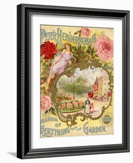 Peter Henderson and Co. Manual of Everything for the Garden-null-Framed Art Print