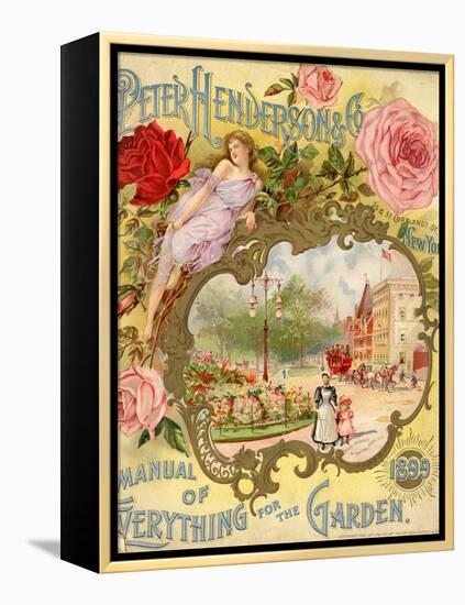 Peter Henderson and Co. Manual of Everything for the Garden-null-Framed Stretched Canvas