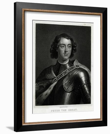 Peter I, Kneller, Smith-Godfrey Kneller-Framed Art Print