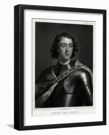 Peter I, Kneller, Smith-Godfrey Kneller-Framed Art Print