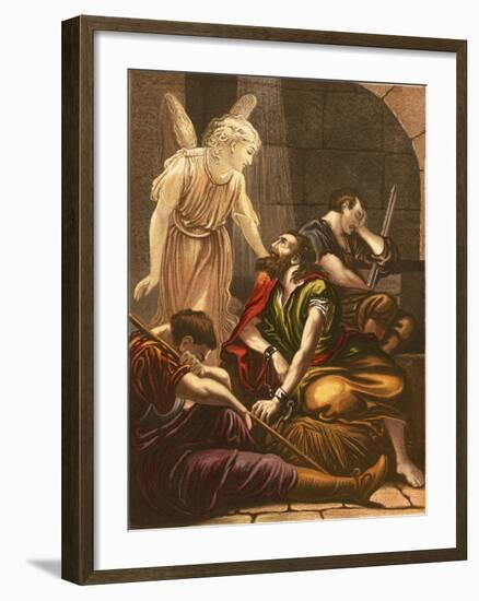 Peter in Prison-English-Framed Giclee Print