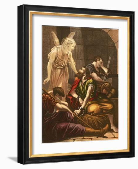 Peter in Prison-English-Framed Giclee Print